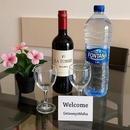 Seashells Sea View Penthouse With Private Hot Tub & Large Sunny Terrace With Stunning Views - By Getwaysmalta St Paul's Bay